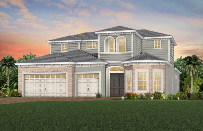 Exterior FM3 with stone detail