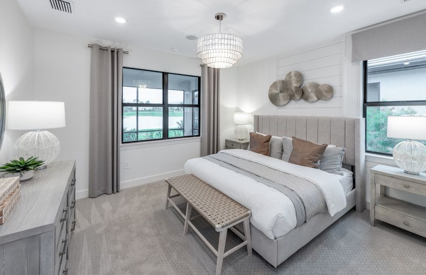 Owner's suite with abundant natural light
