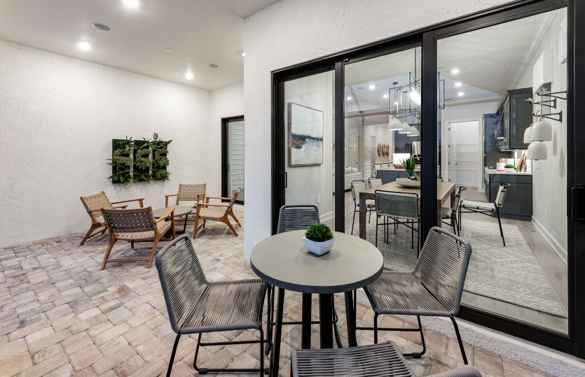 Premier outdoor living area