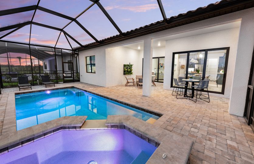 Pool and spa