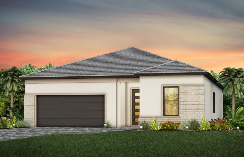 Prestige Exterior MD1 with Stone