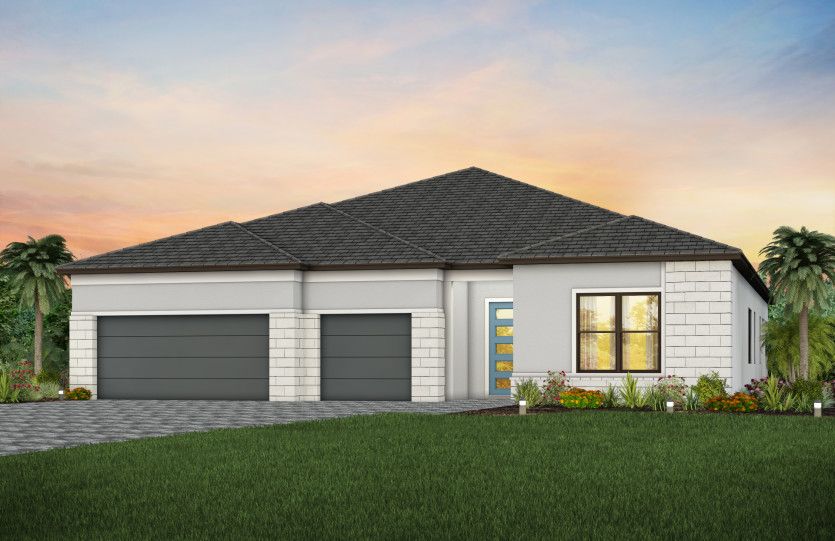 Renown Exterior MD1 with Stone