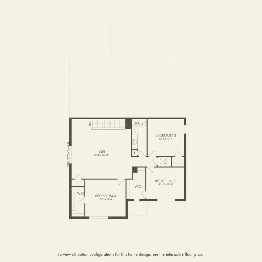 Second Floor 4 br / 2.5 ba