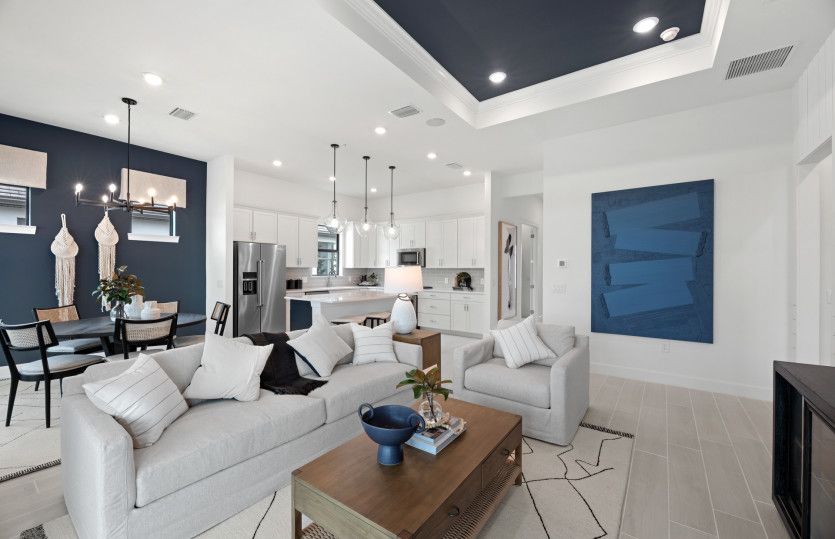 Gathering room with natural light