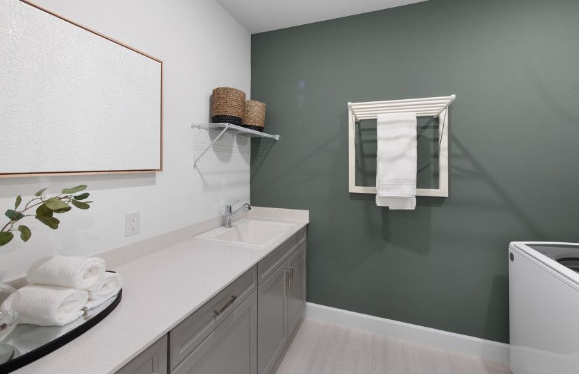 Large laundry room
