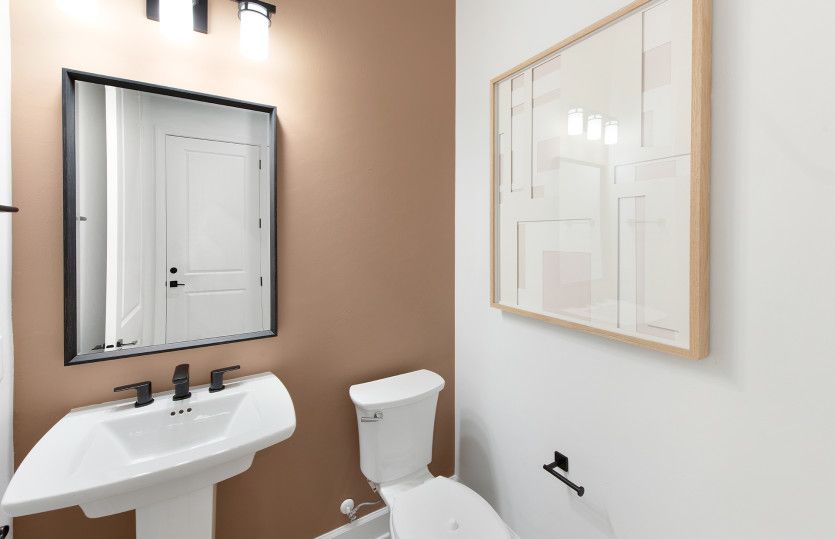 Model Representation | Powder bathroom