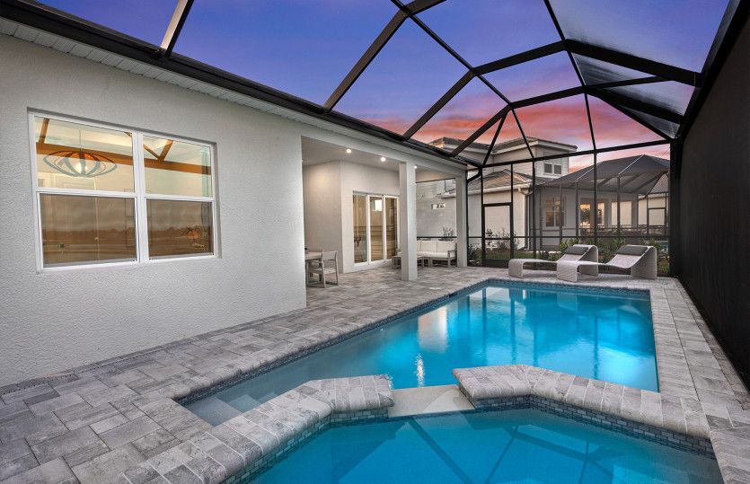 Premier outdoor living area