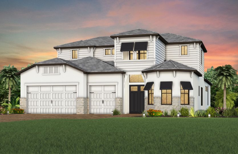 Exterior CO3 with optional stone detail