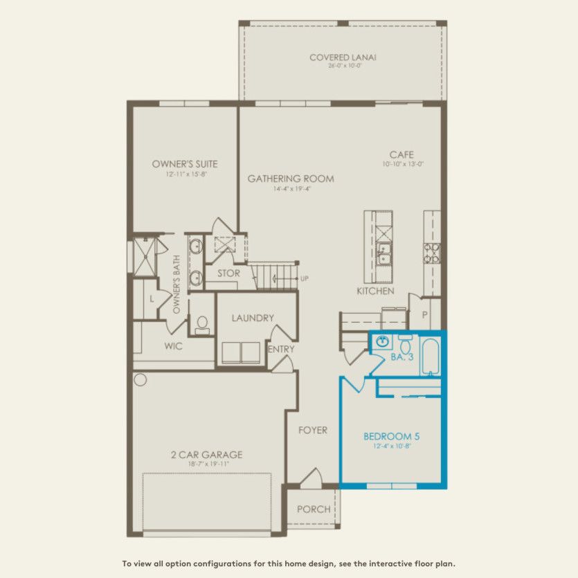 First Floor 5 br / 4 ba