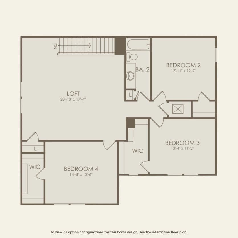 Second Floor 4 br / 2.5 ba