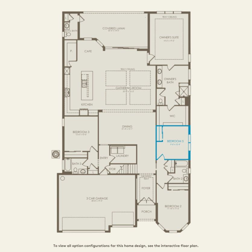 First Floor 5 br / 4.5 ba