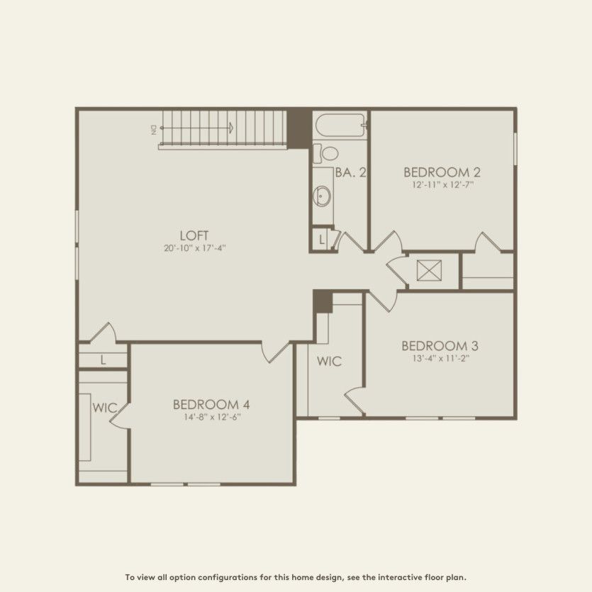Second Floor 4 br / 2 ba