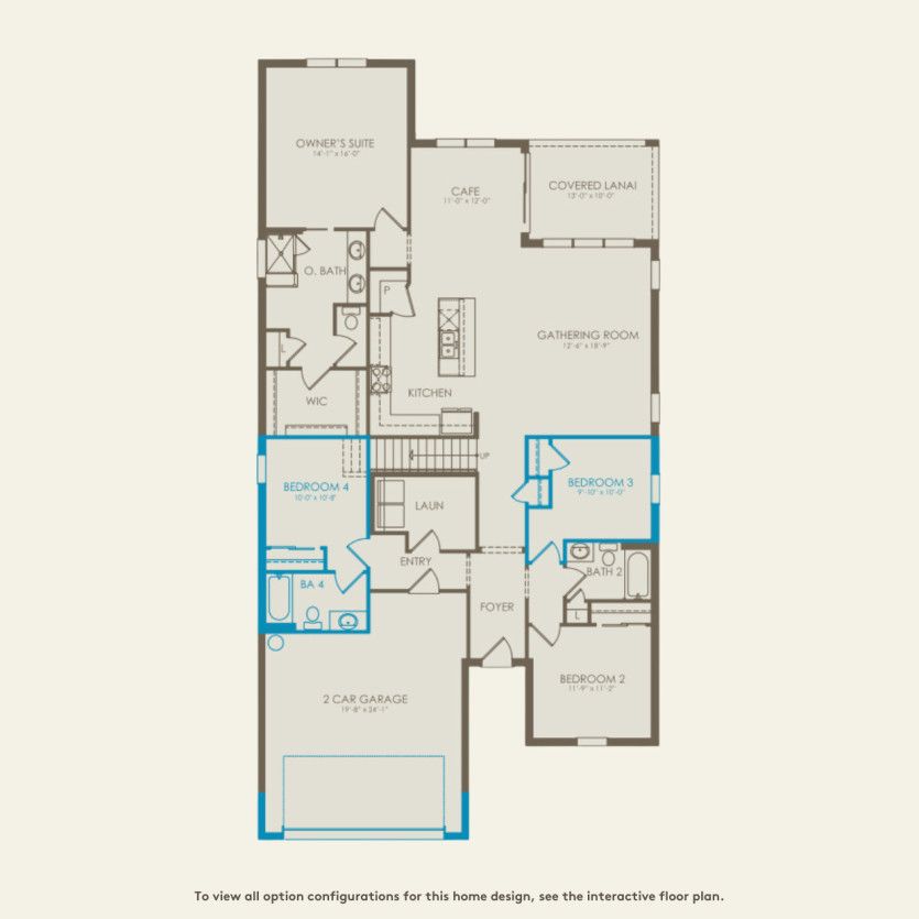 First Floor 5 br / 4 ba