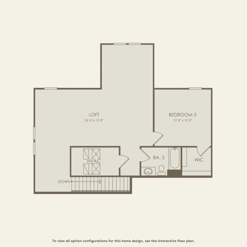 Second Floor 3 br / 3 ba