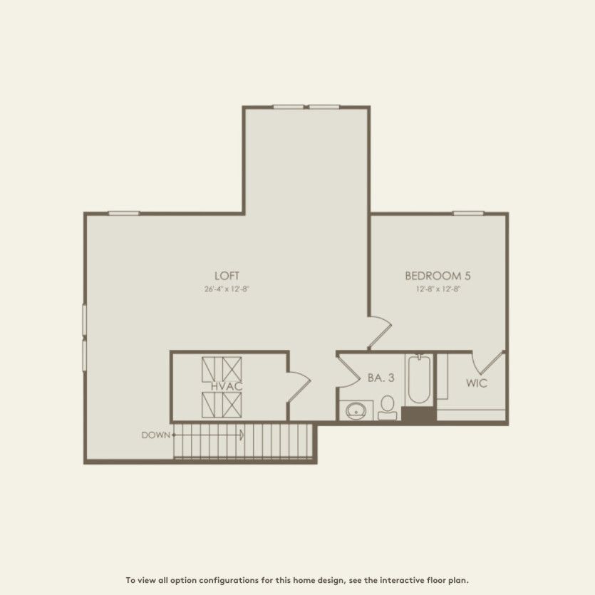Second Floor 5 br / 4 ba