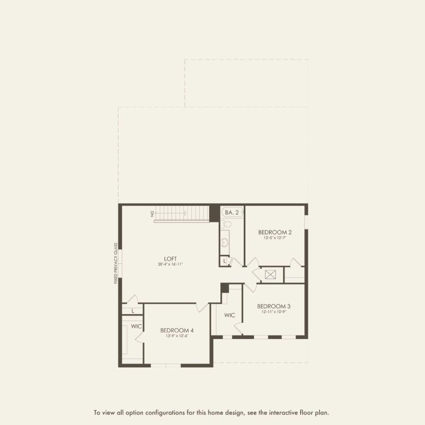 Second Floor 4 br / 2.5 ba