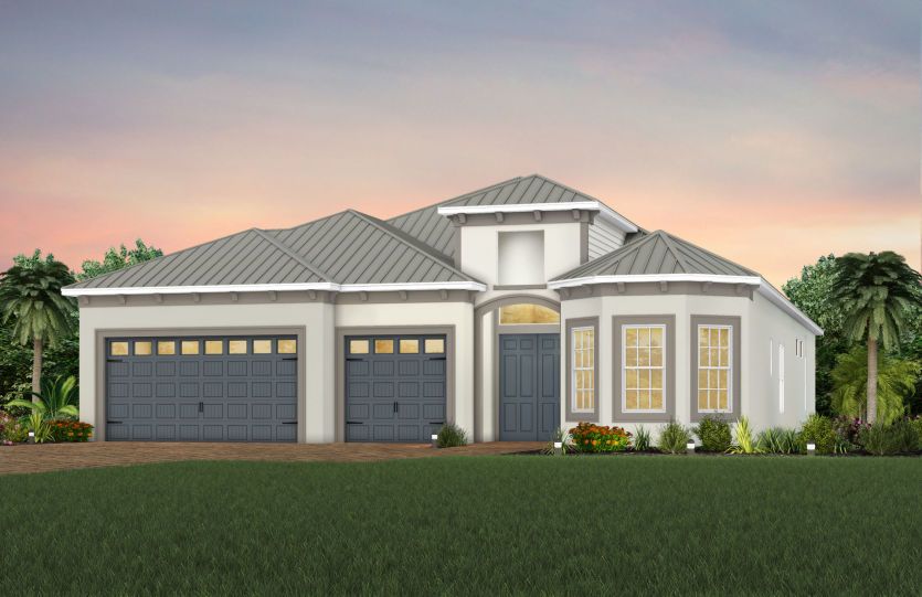Exterior FM3 with stone detail