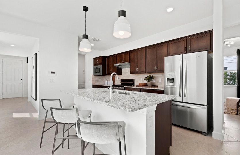 Kitchen with Stainless Steel Appliances