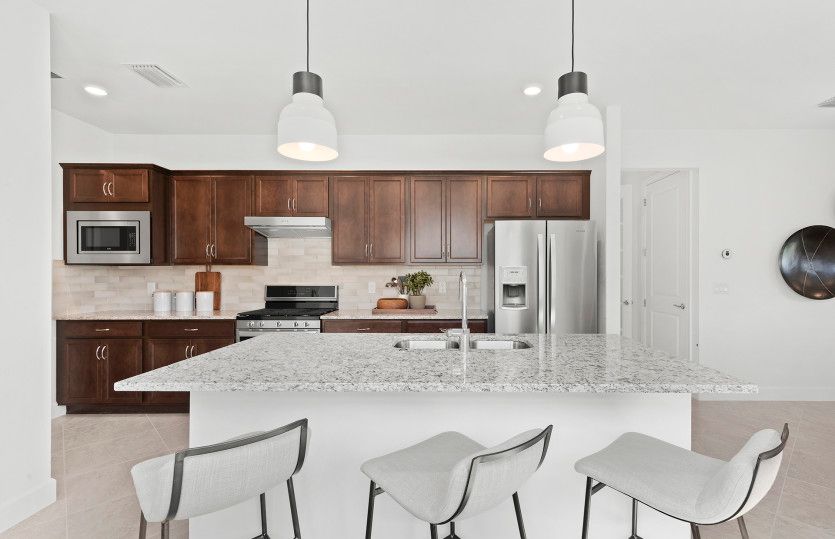 Kitchen with New Home  Construction Features