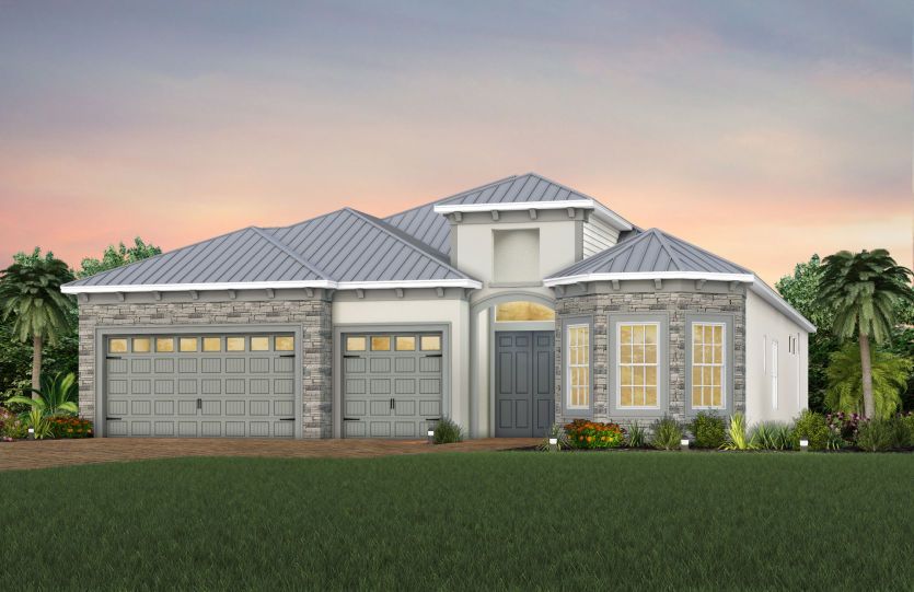 Exterior FM3 with stone
