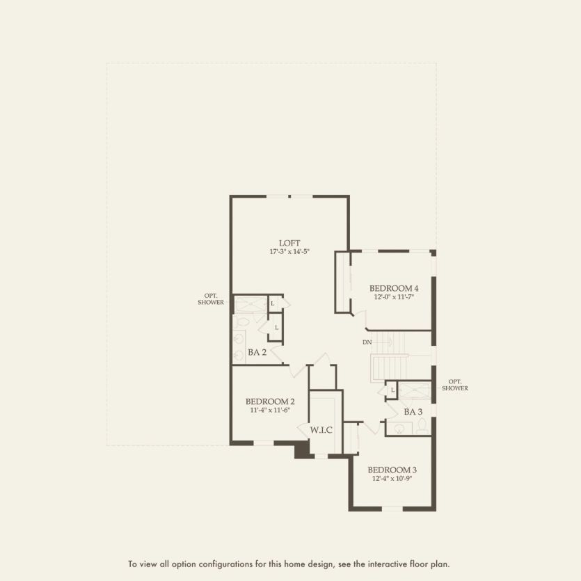 Second Floor 4 br / 3.5 ba