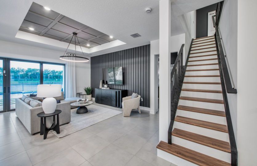 Staircase with Storage Space