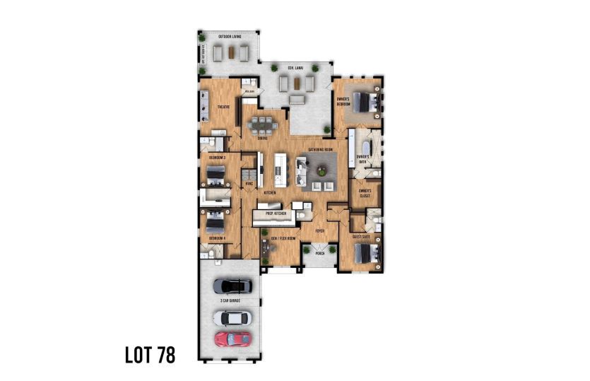 Homesite 78 Floor Plan