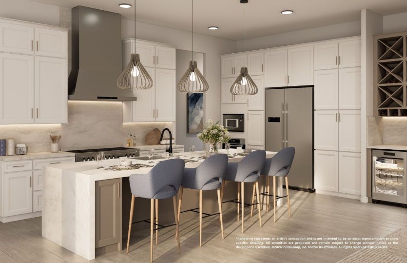 Homesite 78 Kitchen | Artist's Renderings