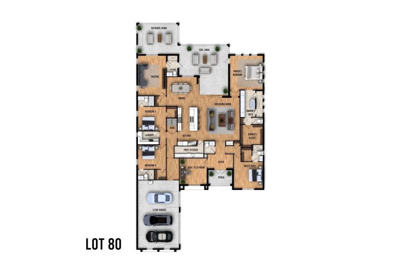 Homesite 80 Floor Plan