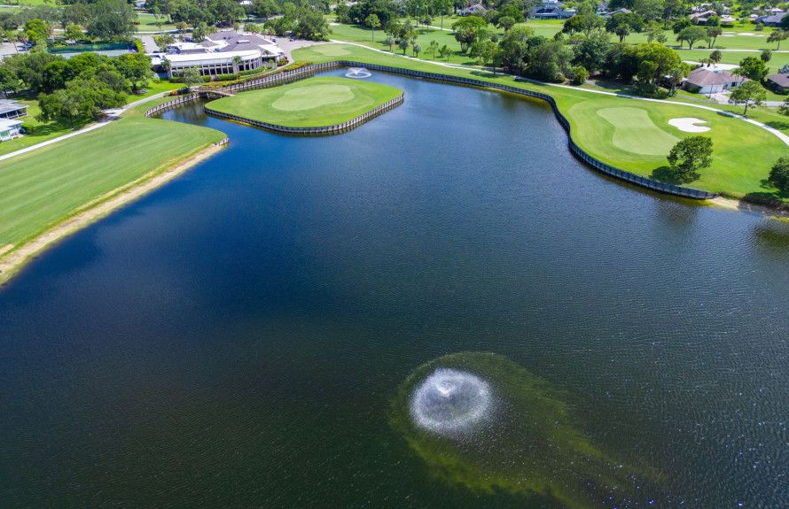 Tee Off Beside the Lake