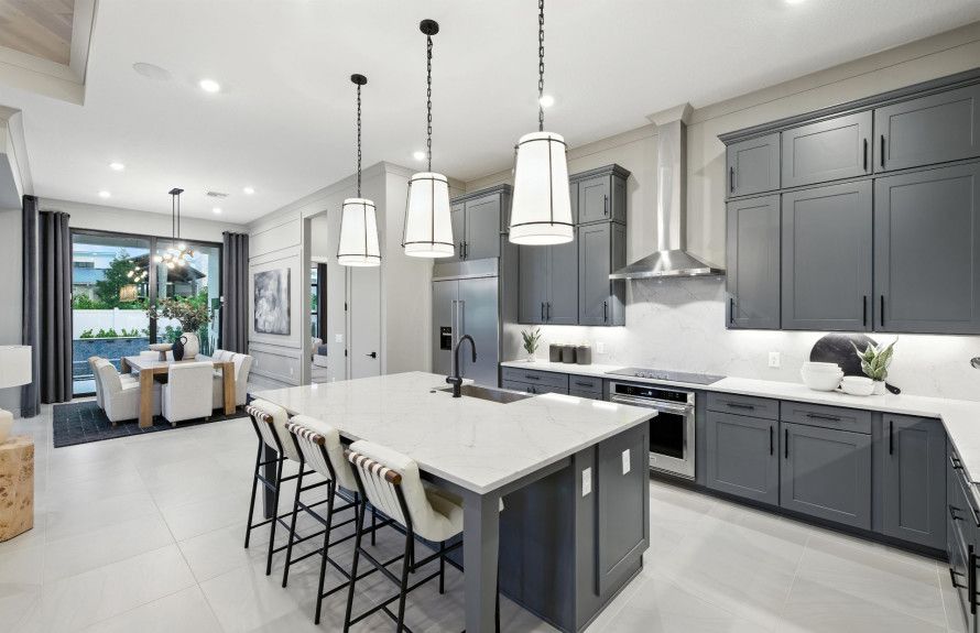 Sleek and Sophisticated Kitchen