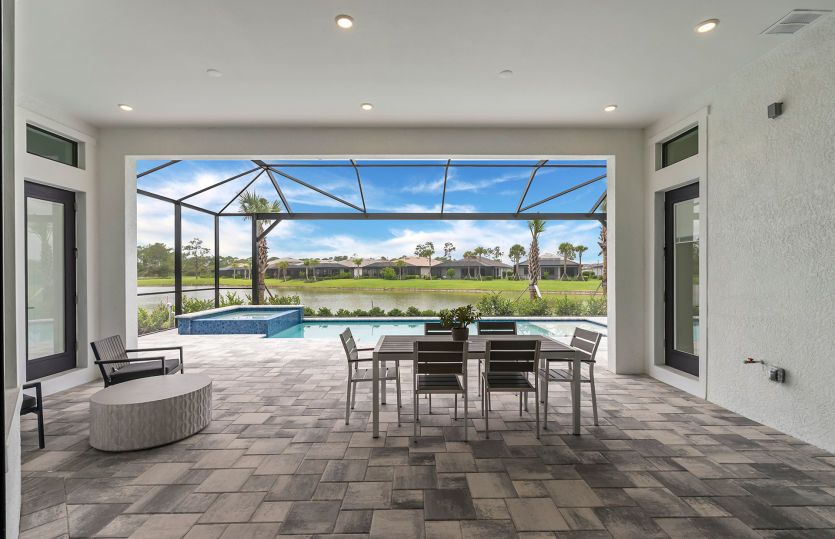 Premier outdoor living area