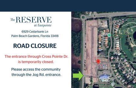 Access Community from Jog Rd