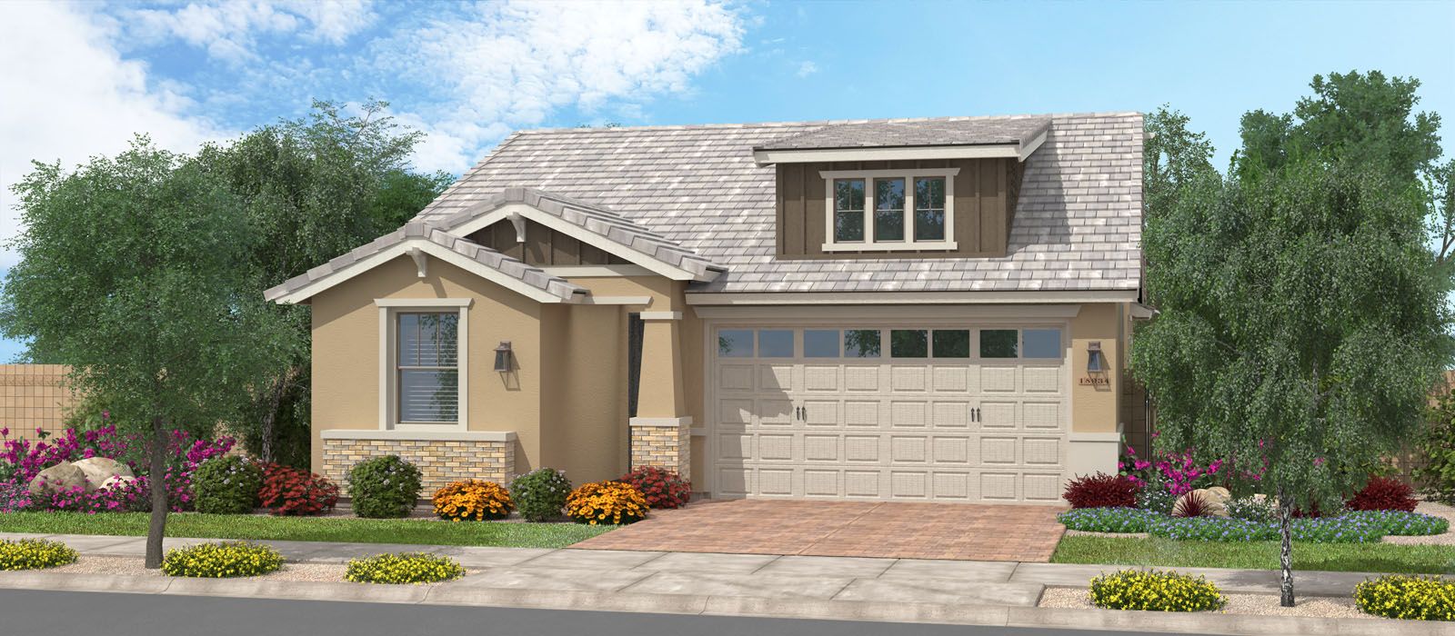 Olive Mill - The Creek at Barney Farms: Queen Creek, Arizona - Fulton Homes