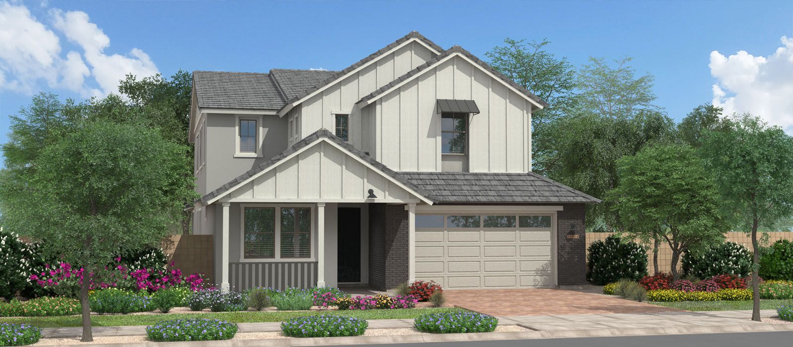 Horseshoe floor plan