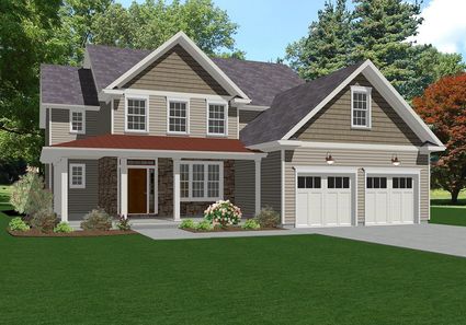 The Berwyn Floor Plan - Keswick Pointe