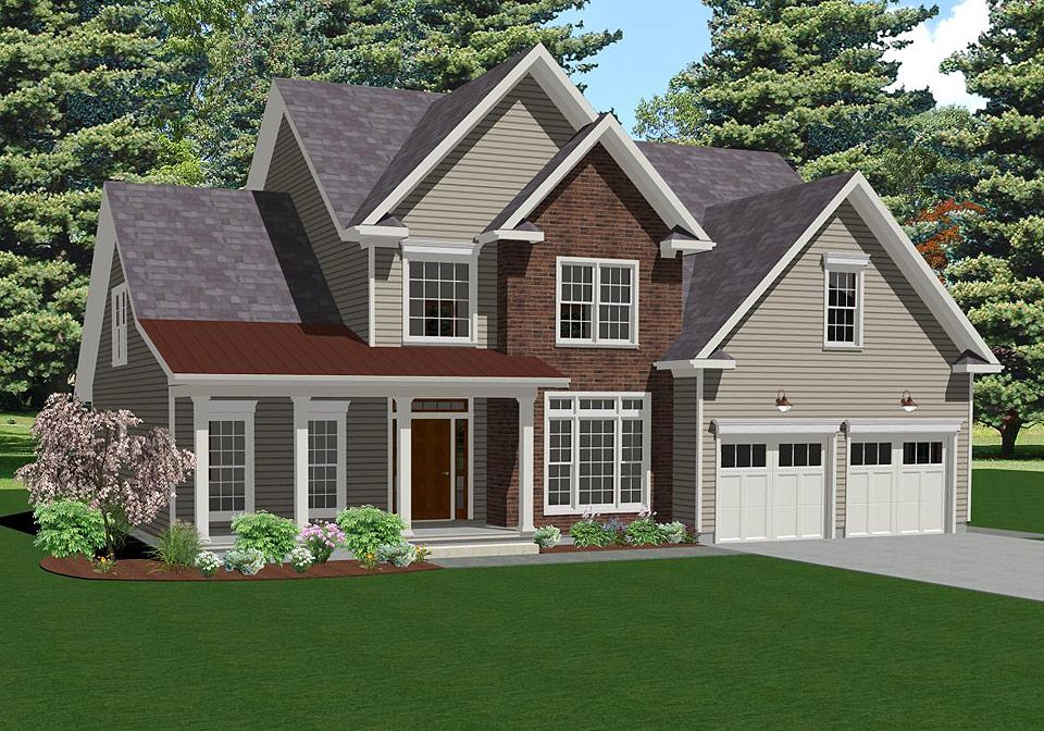 The Haverford floor plan