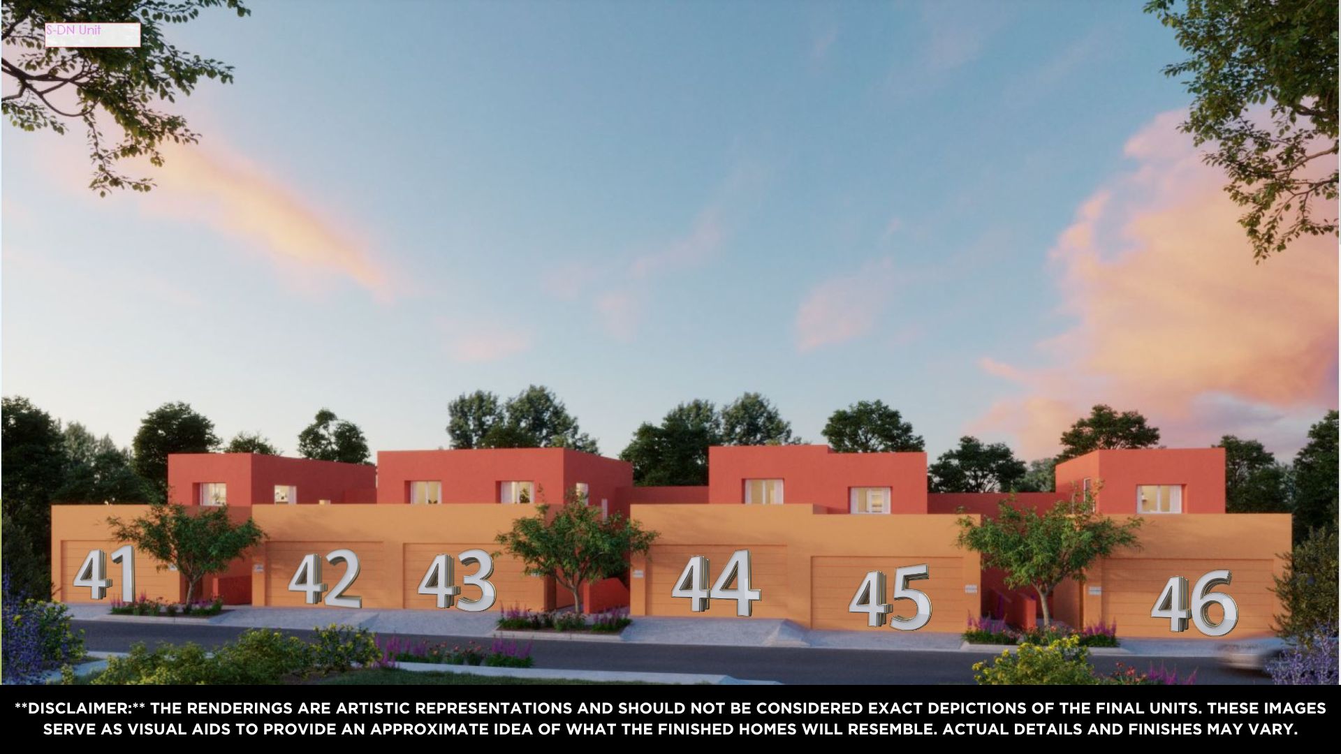 Exterior:Zocalo Condos Units 41 - 46
