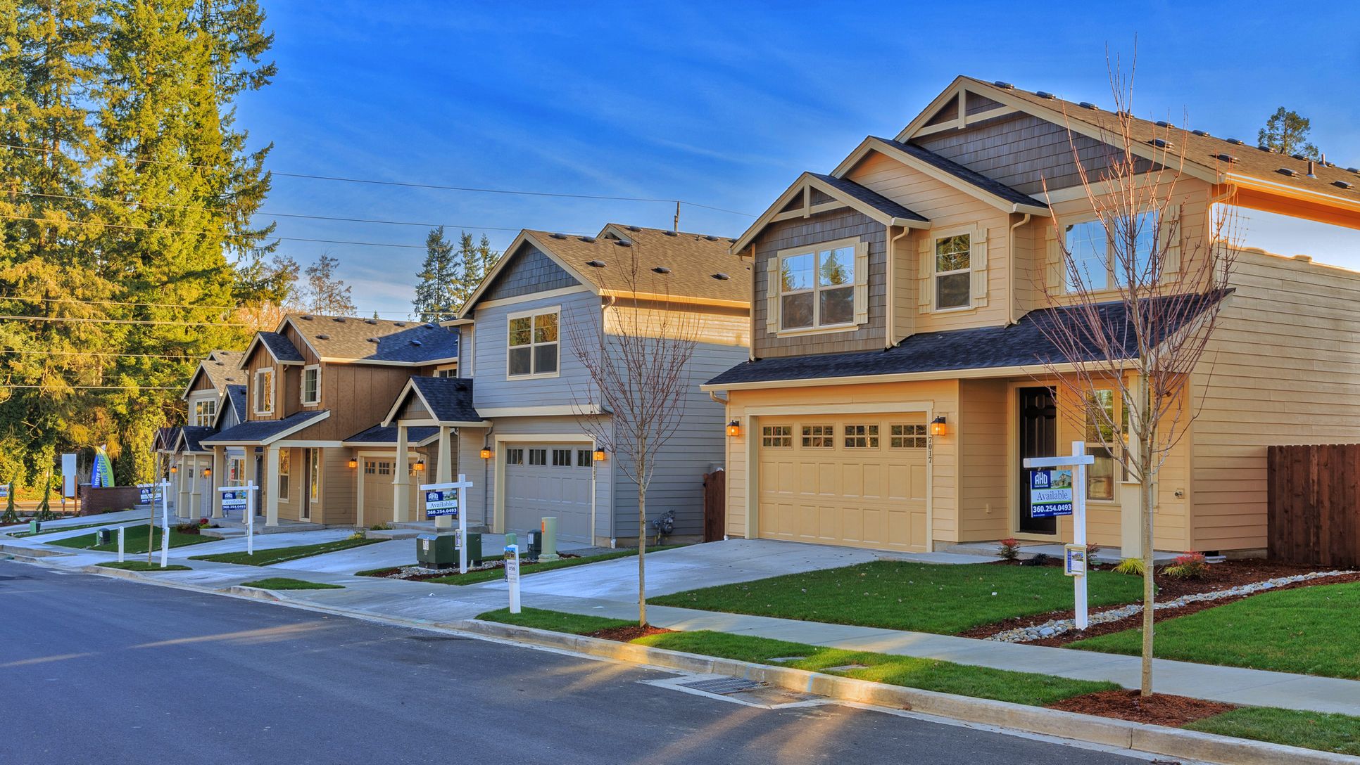 New Homes in Hidden Crest