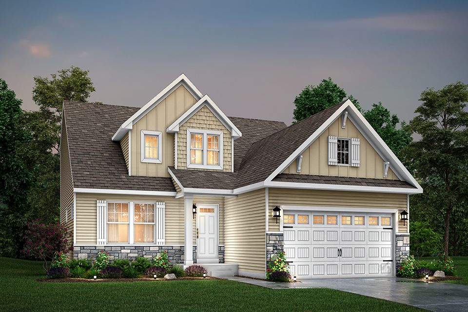 Elements 1800 Plan at Gilmore Farms No. 2 in Richland, MI by Allen