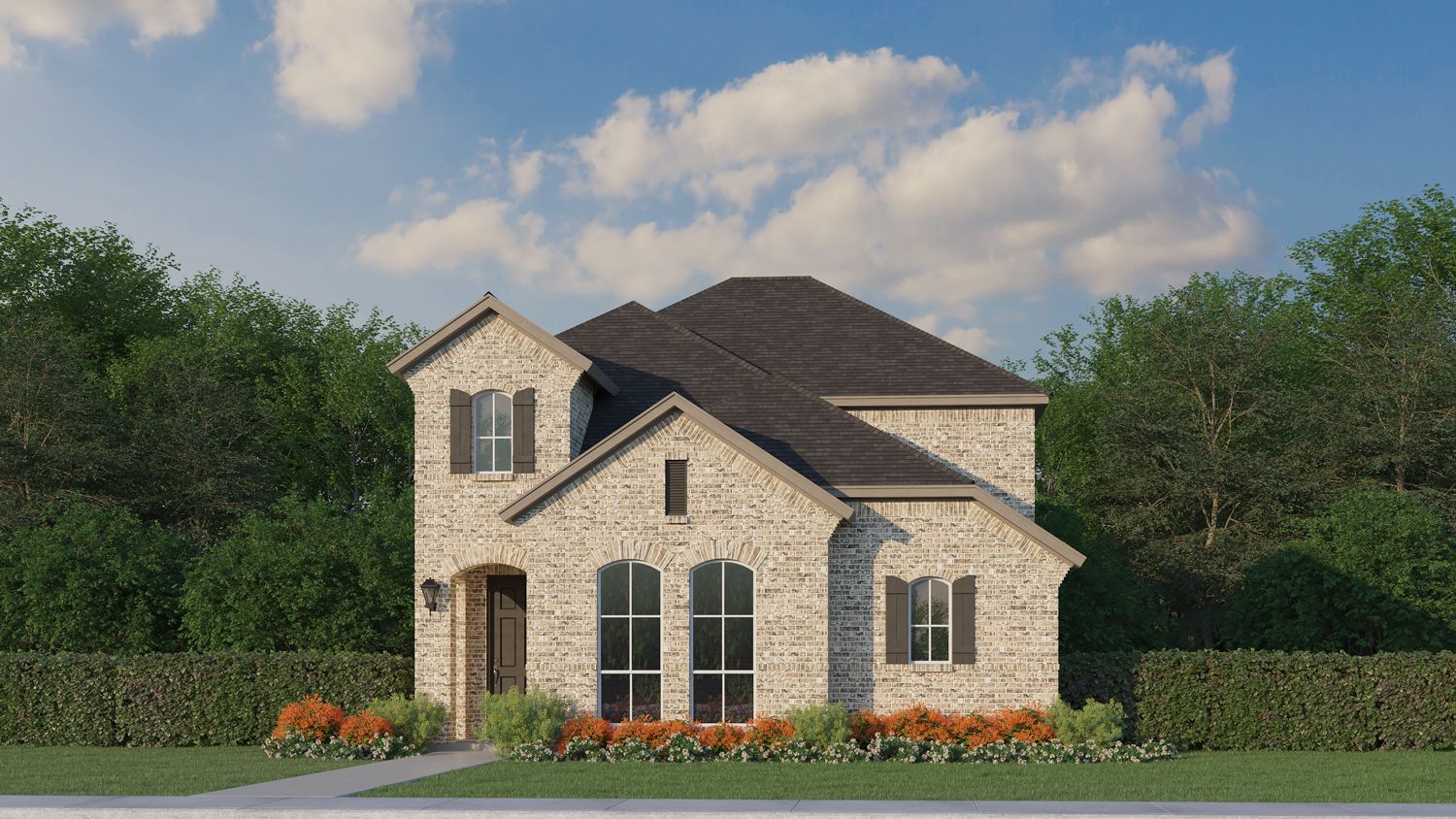 Exterior:Plan 1459 Elevation A