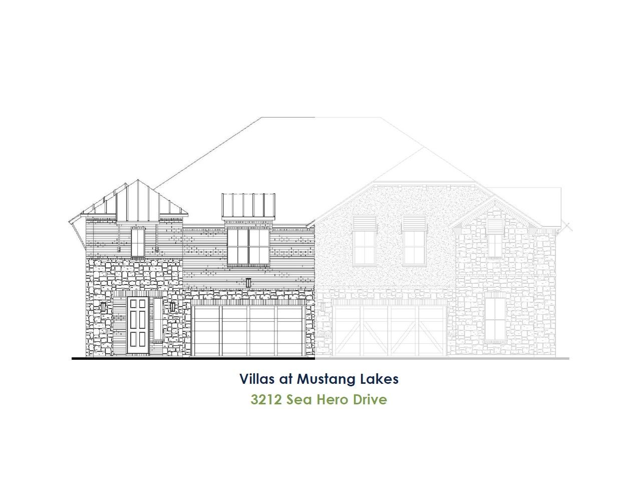 Exterior:TH Building 28 Unit 1 ML Elevation
