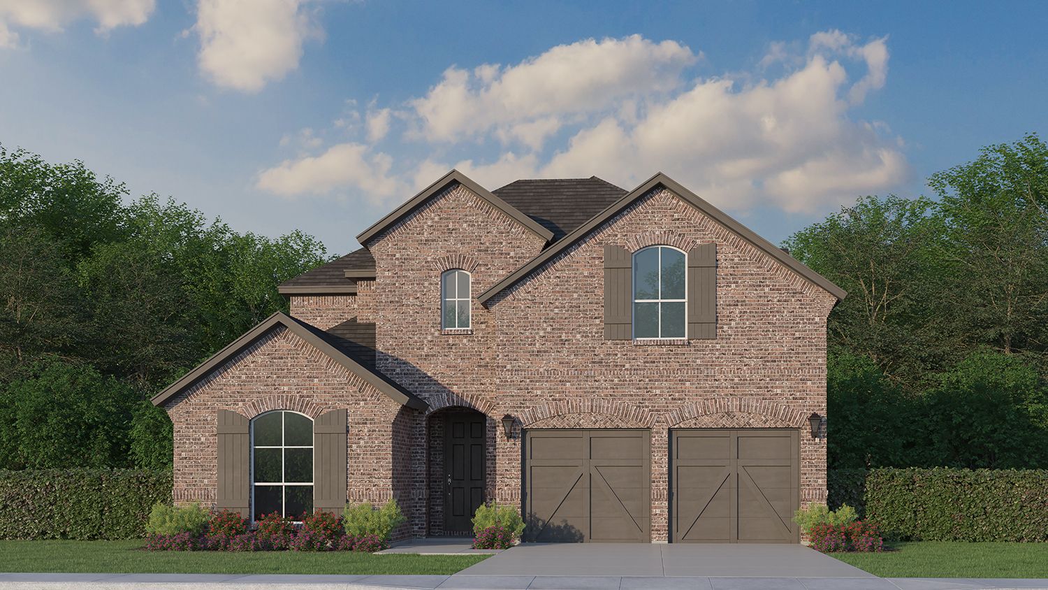 Exterior:Plan 1541 Elevation A