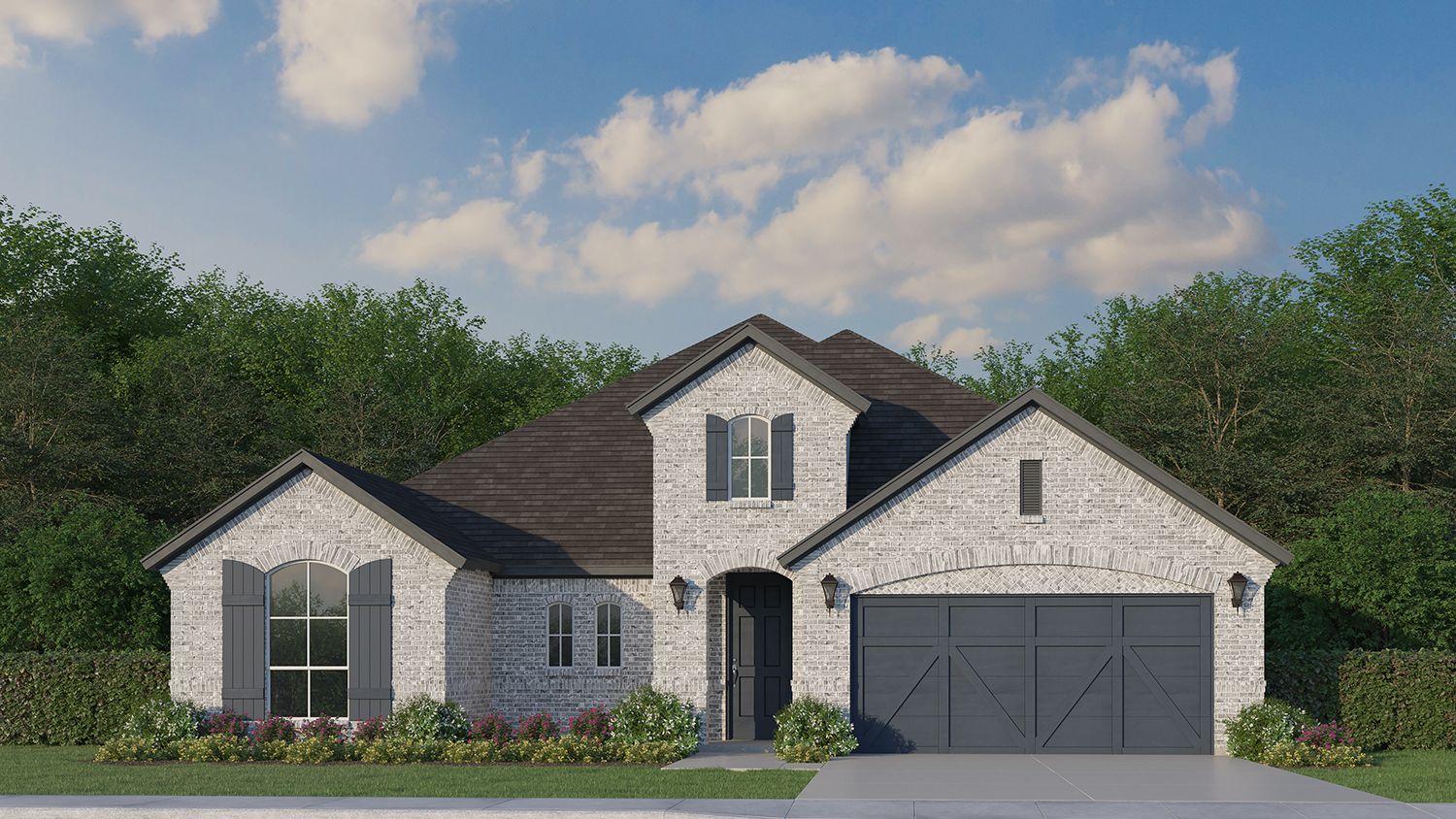 Exterior:Plan 1680 Elevation A