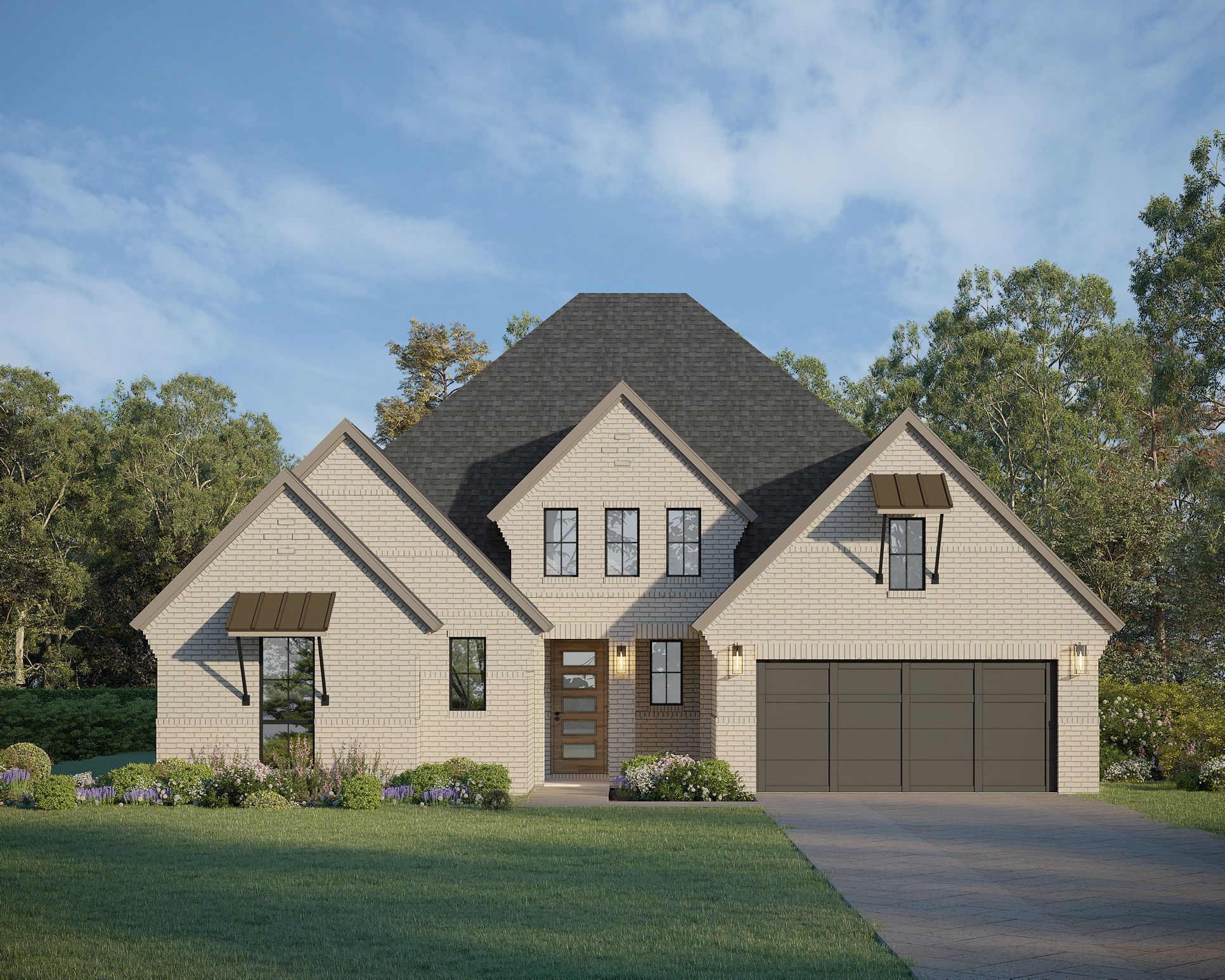Exterior:Plan 1624 Elevation C