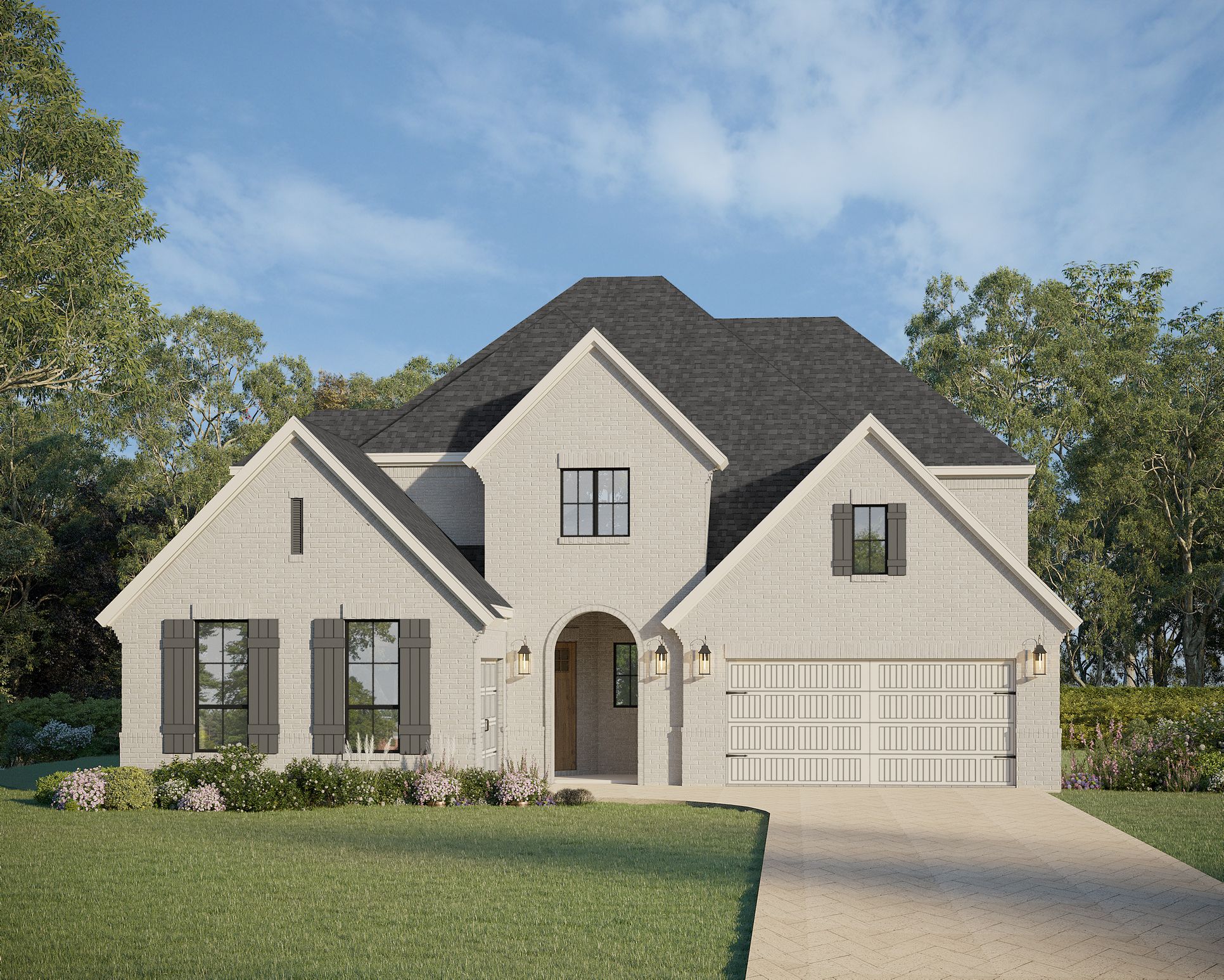 Exterior:Plan 1634 Elevation D