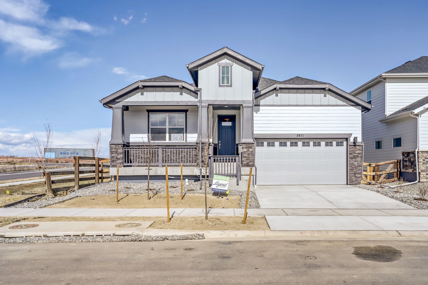 Exterior:5871 Aspenglow - Front Elevation