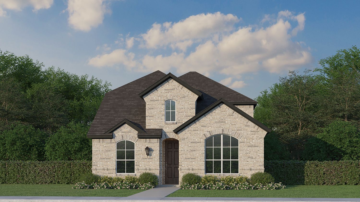 Exterior:Plan 1454 Elevation A