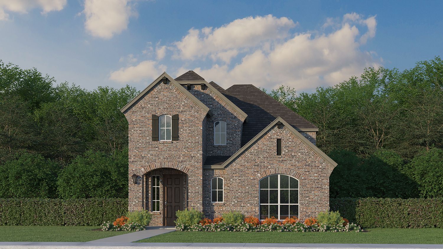 Exterior:Plan 1403 Elevation A