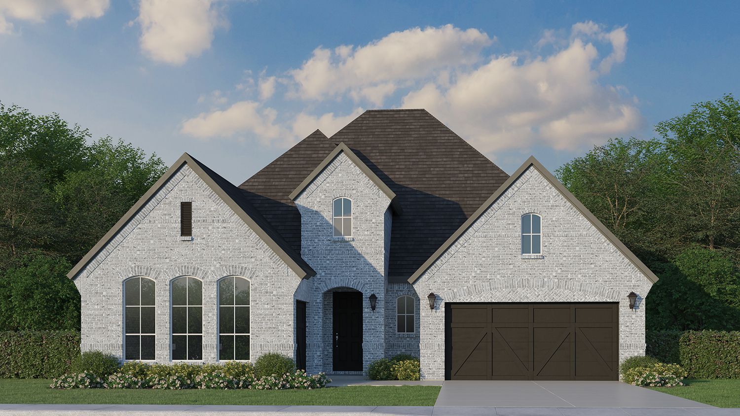 Exterior:Plan 1631 Elevation A